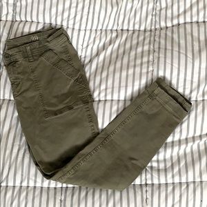 J. Crew Skinny Washed Twill Utility Pant